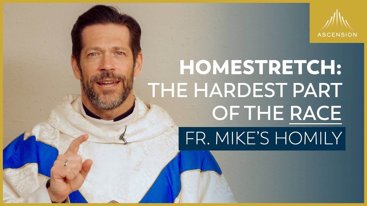 Homestretch: Faith + Divine Mercy Sunday (Fr. Mike's Homily) #sundayhomily  