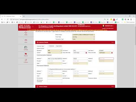 FUTURE GENERALI HOW TO MAKE CAR POLICY FOR THIRD PARTY INSURANCE