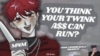 [ASMR RP] Your Yandere Bully Breaks Out of Jail & Makes You His Own!? [M4M] [PRAISE] [DEGRADATION]