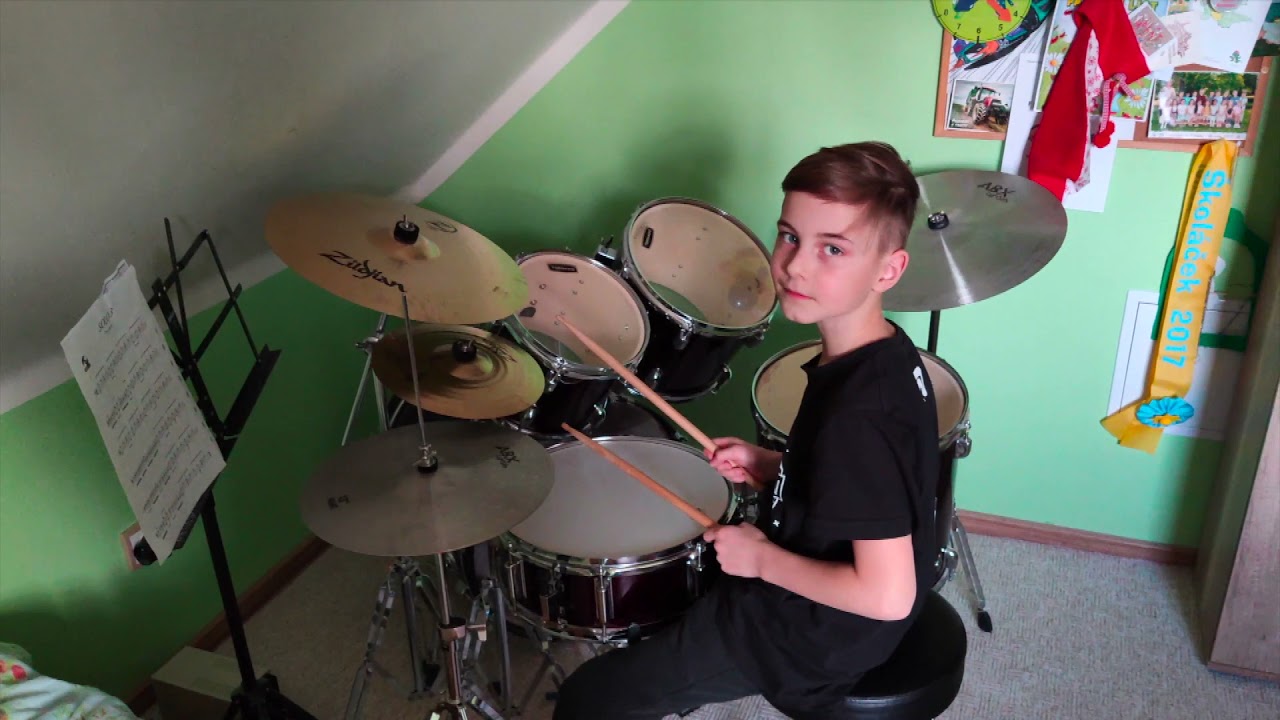 Nahlédnutí do online výuky na bicí nástroje na ZUŠ Alfréda Radoka Valašské Meziříčí