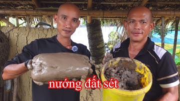 Gà Đen Nướng Đất Sét - Toàn Đen Sơn Dược Vlog