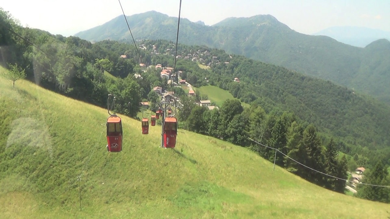 Discesa integrale cabinovia MEB 