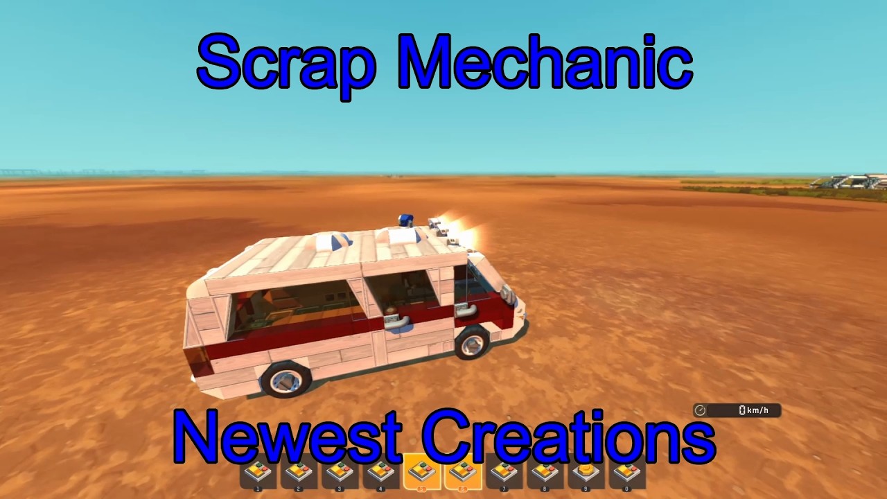 Scrap Mechanic Offroad Buggy, Long Car, Ambulance & Power Wheelchair | Newest Creations