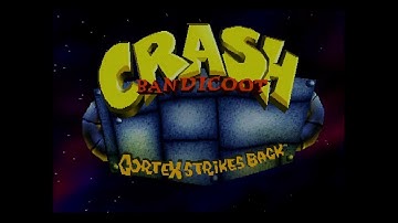 Crash Bandicoot 2 Cortex strikes back (PS1) walkthrough part 1 - Ripper Roo