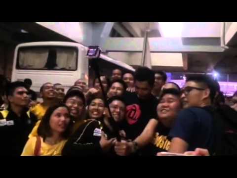 Fans cheer on UST after loss in UAAP finals