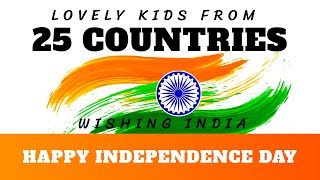 Riyana Unplugged - 74th India Independence Day 2020 - Kids from 25 Countries wishing India