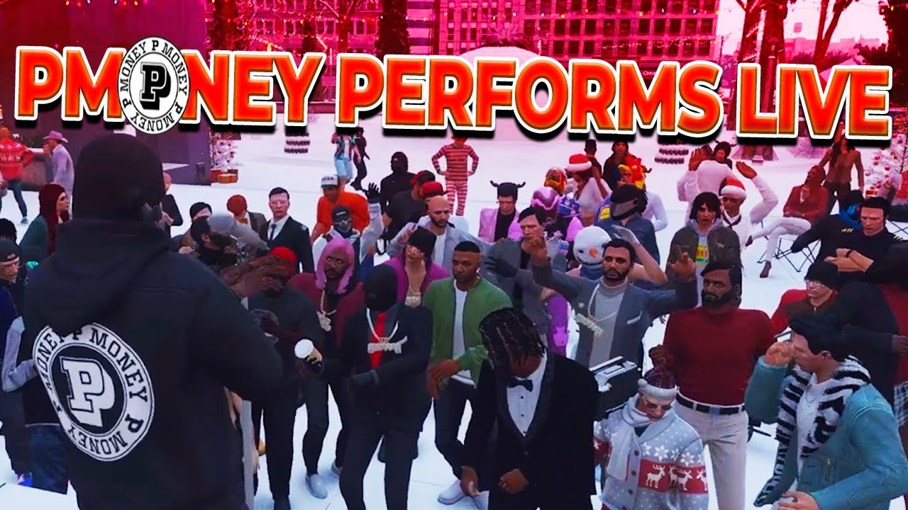 PMONEY PERFORMS 3 TRACKS LIVE!! | GTA NoPixel 3.1
