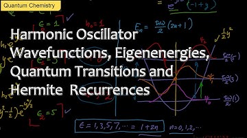 Harmonic Oscillator Wavefunctions, Eigenenergies, Quantum Transition and Hermite Recurrences
