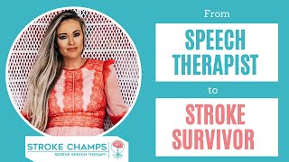 Every Stroke Is Different | Lauren Barnathan | Stroke Champs #3