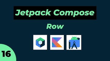 😍  #16 Row in Jetpack Compose in hindi 🥳  | Android | Kotlin 🤩  | Bye Bye Xml🖖  ✅