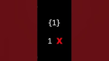 Python Sets Can Be TRICKY! #python #coding #programming