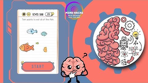Brain Test: Tom wants to eat all of the fish. | Level 288