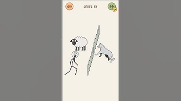 Thief Draw Level 54 Easy Solution #shorts #youtubeshorts #newgames  #braingames