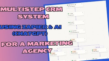 How I Built an AI-powered CRM System for a Marketing Agency using Zapier!
