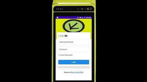 Introducing Kazang POS powered by Lyt-Soft