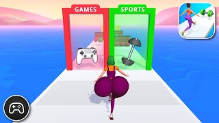 Twerk Race 3D Running Game - Gameplay Walkthrough Part 9 - Basic Game Level 88-92 Ios, Android