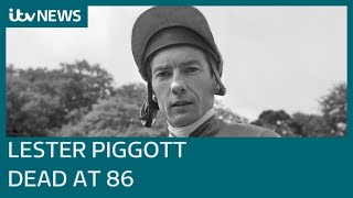 Lester Piggott, winner of the Derby nine times, dies aged 86 | ITV News