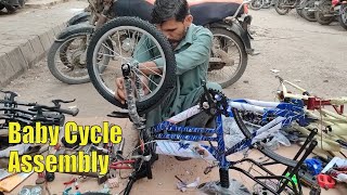 Baby Cycle Assembly Tutorial | DIY Baby Cycle Assembly