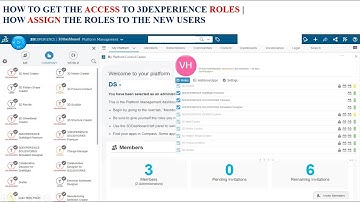 How to Get the access to 3DEXPERIENCE Roles| How to Assign the Roles to the New 3DEXPERIENCE Users