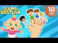 Sevimli Dostlar Bebek Şarkıları 2019 | Parmak Ailesi 🖐️ Adisebaba Kids Songs and Nursery Rhymes