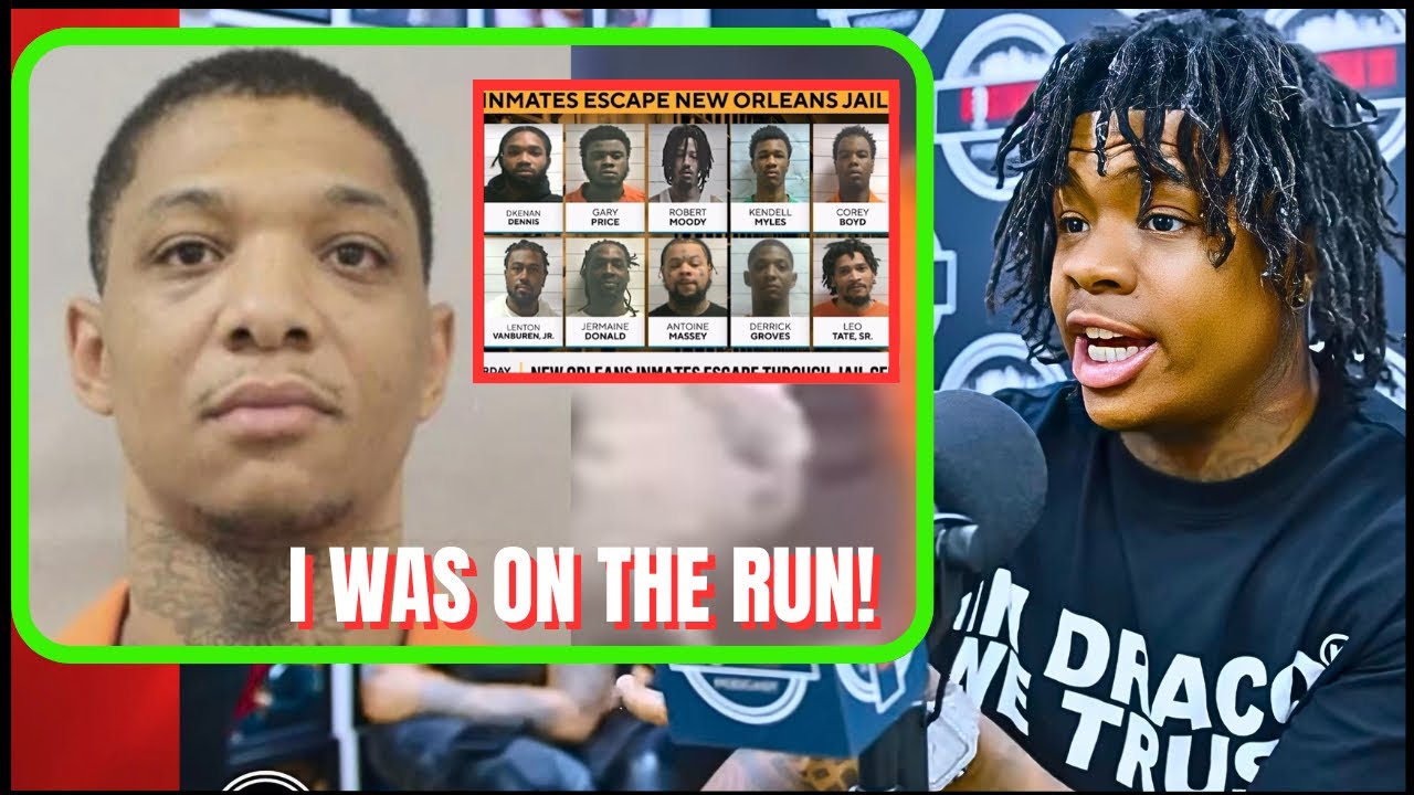 ESCAPEE Derrick Groves POLICE RAIDS JailBreak! Kenny B BREAK DOWN I Was On The RUN!