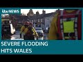 People evacuated as Storm Christoph hits Wales | ITV News