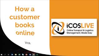 How a customer books online using iCOS LIVE