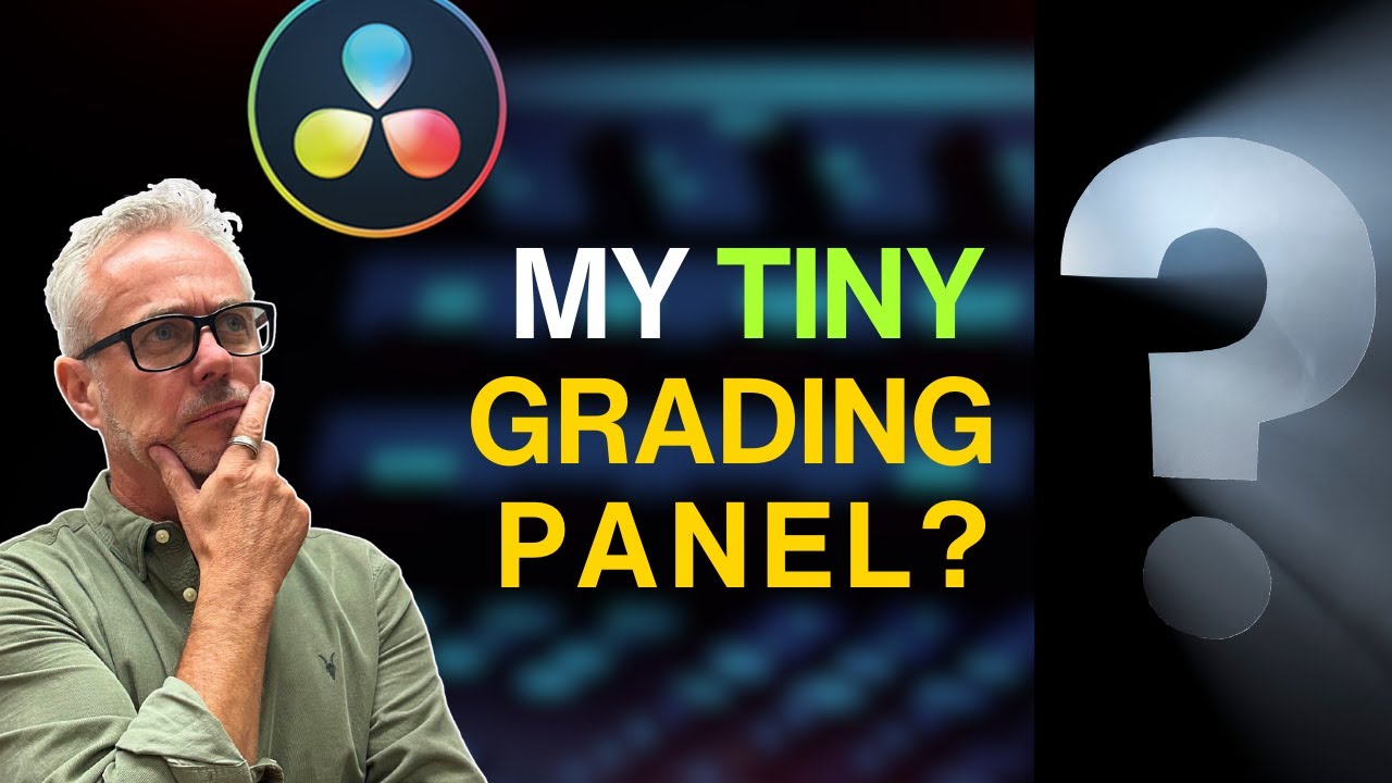 See my MINIATURE Grading Panel that fits in your Pocket! TINY Resolve Panel