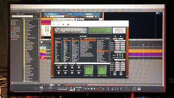 Reason - SynthMaster Player - Arcade - Making  60s Vibe Track Live