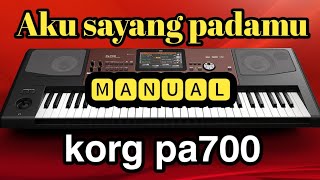 Aku Sayang Padamu || Rhoma Irama || Korg pa700 Dut kN 1400