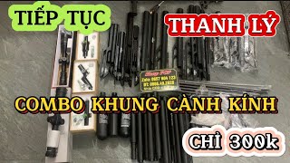 Tiếp Tục Thanh Lý Hàng Loạt Phụ Kiện Pcp Giá Xưởng Trọn Bộ Combo Khung Cành Kính Chỉ 300K Bơm Tay