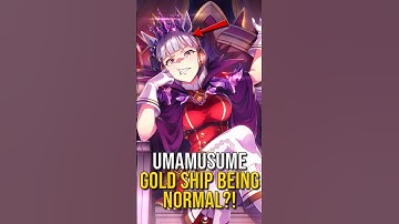 GOLD SHIP BEING NORMAL FOR ONCE