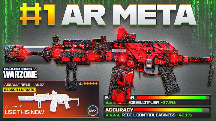 this *NEW* AR META LOADOUT has NO RECOIL in BO7 WARZONE! (Best Assault Rifle Class in COD WZ S1)