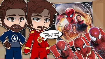Avengers react to Peter Parker | Spider Man No way home | Full Video