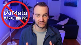 DON'T Talk to a Meta Marketing Pro -They Will Ruin your Ad Campaign