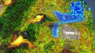 Interactive sandbox - Put out the forest fire
