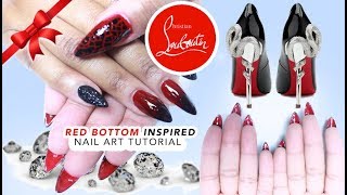 Red Bottom Acrylic Nail Art Tutorial #9 by Pretty Boss OFFICIAL 1,587 views 6 years ago 7 minutes, 28 seconds