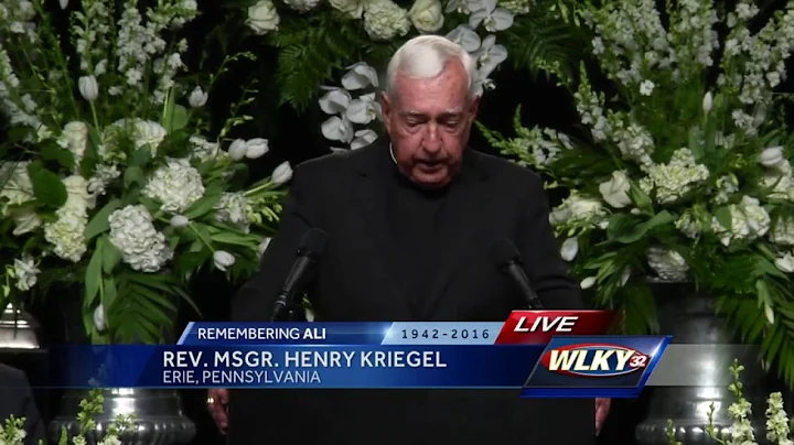 Muhammad Ali memorial: Rev. Msgr. Henry Kriegel