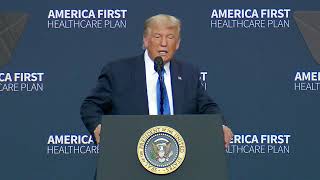 WATCH: President Trump dives into health care plan during remarks in North Carolina