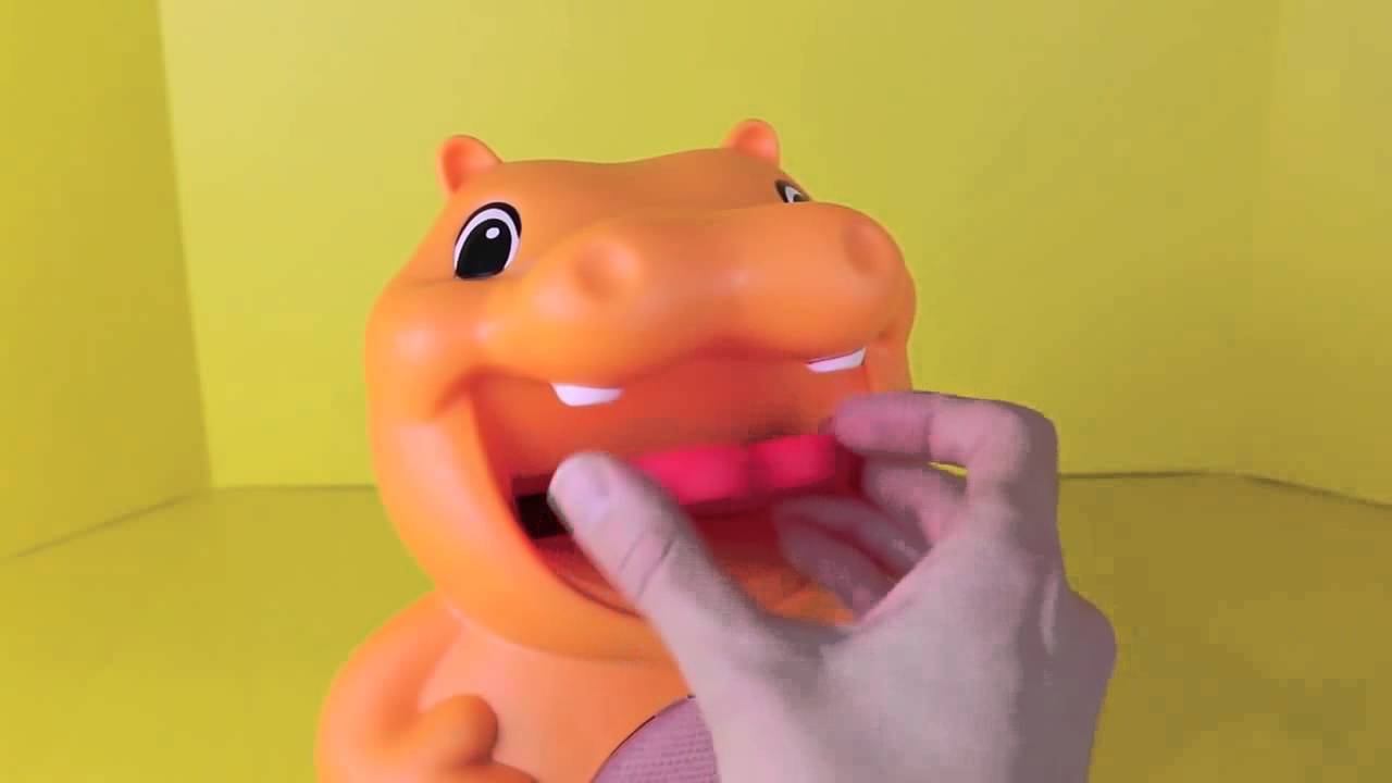 Play Doh Eating Color Me Hungry Hippo Learnimals Learning Hungry Hungry