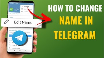 How To Change Name In Telegram | English