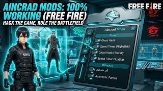 Free Fire Max Aincrad Mod Menu Full Setup | Silent Aim + ESP | Root + Zygisk
