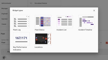 InOrbit in action: fleet widgets