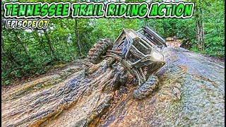 Tennessee Trail Riding Action - RZR's Climbing the Dragons Back - Episode 07 - SXS/UTV