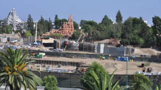 Star Wars Land Construction Update - Disneyland Park - 9/6/16