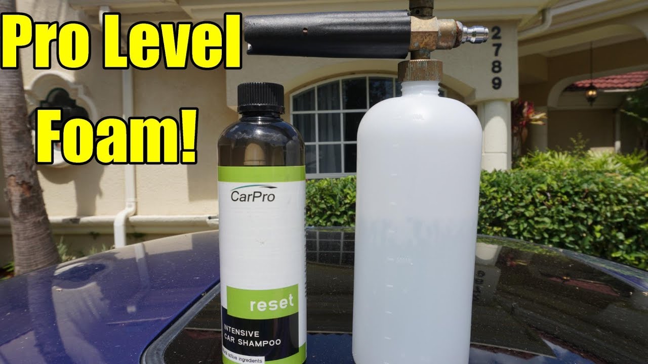 Carpro Reset Foam Cannon Test! Will it foam? 