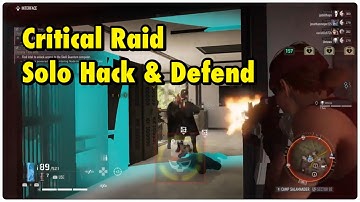 Ghost Recon Breakpoint - Critical Raid Solo Hack and Defend at Salamander