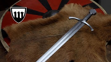 Forging the Whitewolf arming sword, the complete movie.