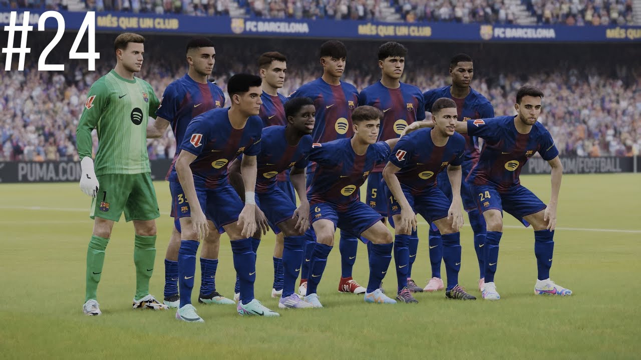 SP FOOTBALL LIFE 2026 FC Barcelona MASTER LEAGUE PC Прохождение игры #24