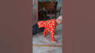 Kỳ lạ cụ bà 102 tuổi có thể hít đất hàng chục cái